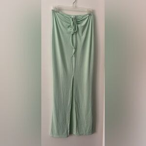 Princess Polly Sage Skirt